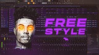 FREE FLP Stock Plugin Challenge - Freestyle  | Trap Beat in FL Studio