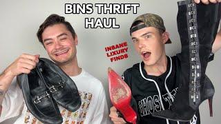 CRAZY LUXURY FINDS! Goodwill Bins Thrift Haul to Resell On eBay, Poshmark, & Depop