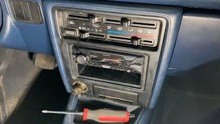 1987-1991 Toyota Camry Stereo Replacement