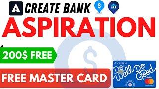 How To Create Aspiration Bank USA 2023 - Create USA Bank 2023 - Get Free VVC 2023