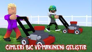 ÇİMLERİ BİÇ VE MAKİNENİ GELİŞTİR W/HAN KANAL | Roblox Mow ur lawn