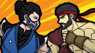 Ryu VS Sub-Zero (Street Fighter VS Mortal Kombat) | VS MODE