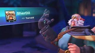 Unstoppable Torvald : 30 elimination with 9 streak and 10 solo kills.