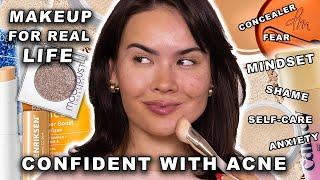 MAKEUP FOR REAL LIFE: Confidence With ACNE Routine - 2023 | Maryam Maquillage