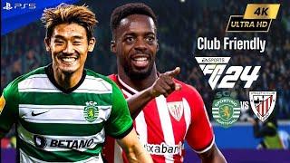EA FC 24 - Sporting CP vs Athletic Club - Pre-season 2024 ft. Morita, Trinçao, Iñaki | PS5™ [4K60]