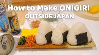 How to Make ONIGIRI (Japanese Rice Balls) at home | Easy Tuna Mayo Onigiri Recipe without moulds!