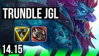 TRUNDLE vs MASTER YI (JGL) | 10/1/6, Legendary | VN Master | 14.15