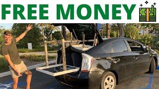 Free Table Flip! Make Money From Free Furniture On Craigslist and Facebook Marketplace.