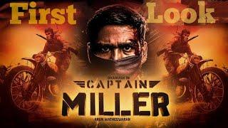 Captain Miller - Official First Look | Dhanush | Arun Matheswaran | GV Prakash | SatyaJyothi films