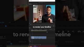 Secret to Render Timeline in Premiere Pro