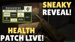 Health Patch Live Plus Boss Reveal! | Marauders