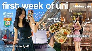 first week of uni: cafe date, hku campus, hong kong life