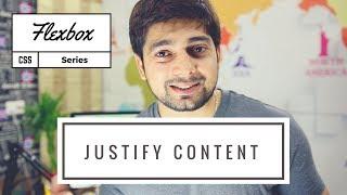 Flexbox series - Justify content