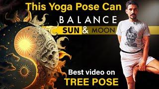 BALANCE YOUR SUN AND MOON | TREE POSE | ​⁠@prashantjyog