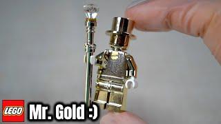 Eine einzige LEGO Minifigur für 2300€...  | Mr. Gold Review & Unboxing