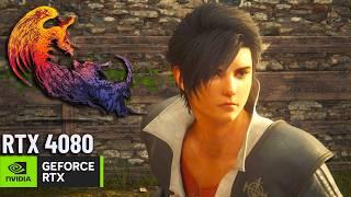 Final Fantasy 16 PC vs RTX 4080  | MAX Graphics Setting DLAA 1080p