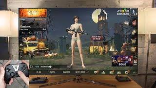 PUBG Mobile on Shield Android TV Oreo with Hardware Controller