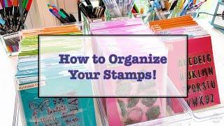 How to Organize Your Stamps