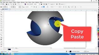 Cara membuat logo 3D menggunakan aplikasi Corel Draw x8