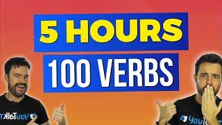 ⏳5+ horas NON STOP para aprender y mejorar tu INGLÉS / 100 verbos / + 100 frases / INTENSIVO INGLÉS