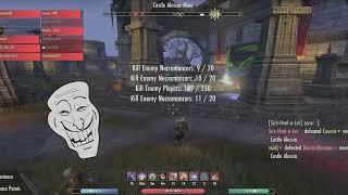 ESO Cyrodiil PvP Fun - nice Indirect Hrothgars Chill Set Kill blow - The Elder Scrolls Online PvP