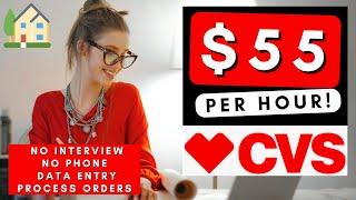 CVS is Urgently Hiring Remote! $55 Per Hour | No Interview No Phone Remote Work From Home Jobs 2024