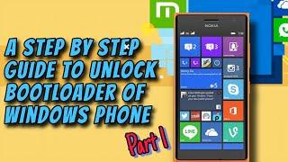 Windows Phone 8.1 Bootloader Unlocking Tutorial (1st Part) | Nokia Lumia | RandomRepairs