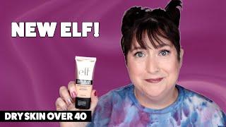 ELF SOFT GLAM SATIN FOUNDATION | Dry Skin Review & Wear Test