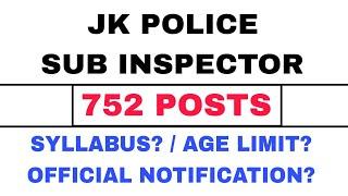 JKSSB JKPSI 2024 || 752 POSTS ? SYLLABUS ? AGE LIMIT ? OFFICIAL NOTIFICATION? by AAFAQ SIR