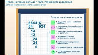 Решение уравнений. Деление многозначного числа на однозначное .деление столбиком