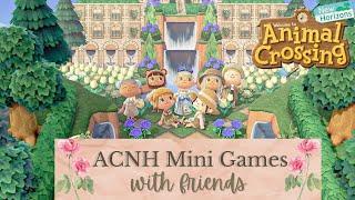 Let's Play Mini Games with other ACNH Content Creators! | Animal Crossing New Horizons