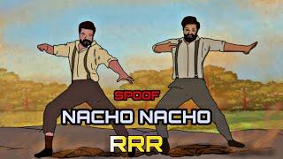 NAACHO NAACHO SONG SPOOF | SONG VS REALITY |SELMON BHOI,NTR,RAM CHARAN |RRR, FUNNY 2D ANIMATED SPOOF