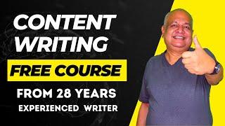 Free Content Writing Course: Master the Art of Content Writing | Ashwin Honawar