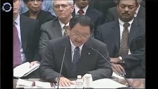 Akio Toyoda | Toyota president statement to Congress