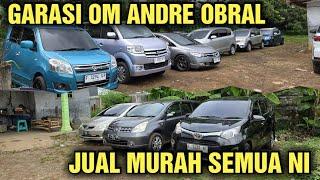 JUAL MURAH AJA CASH BISA 20 JUTAAN HARGA MOBIL BEKAS DI SHOWROOM GARASI OM ANDRE