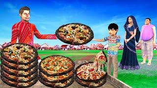 काला पिज़्ज़ा Kala Pizza | Hindi Stories | New Moral Stories | Funny Hindi Kahani | Hindi Comedy Video