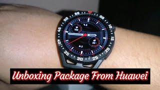 Unboxing A Package From Huawei !!!