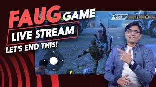 Let's Complete FAU-G Game LIVE - FAUG GamePlay - STUCK ON LEVEL 3 