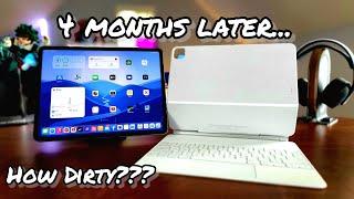 iPad Pro M1 White Magic Keyboard "How Dirty" Review: 4 Months Later!!!