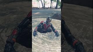 Ant man goes into the hole