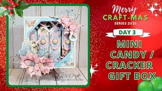 DAY 3 | Mini Candy / Cracker Gift Box Tutorial | MERRY CRAFT-MAS SERIES | ASC Craft Supplies DTP