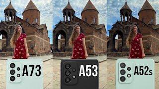 Samsung Galaxy A73 5g vs Samsung Galaxy A53 5g vs Samsung Galaxy A52S 5g Camera Test