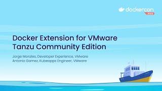 Docker Extension for VMware Tanzu Community Edition