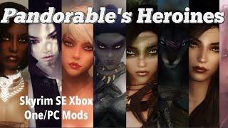 Pandorable's Heroines Skyrim SE Xbox One/PC Mods