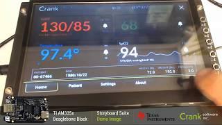 TI AM335x Beaglebone Black and Storyboard | Crank Software Sample GUI Demo