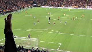 Osimhen İlk Gol Galatasaray-Tottenham Tribün Çekimi