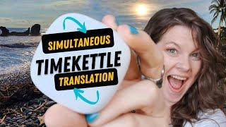 Let's go to the beach in El Salvador  with TIMEKETTLE WT2 Edge Translation Earbuds