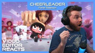 Video Editor Reacts to Porter Robinson - Cheerleader