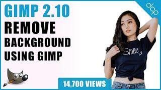 How to remove background from image using GIMP 2.10 - [ GIMP Foreground Select Tool Tutorial ]