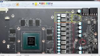 MSI GTX 1080 Gaming X PCB breakdown and power mods